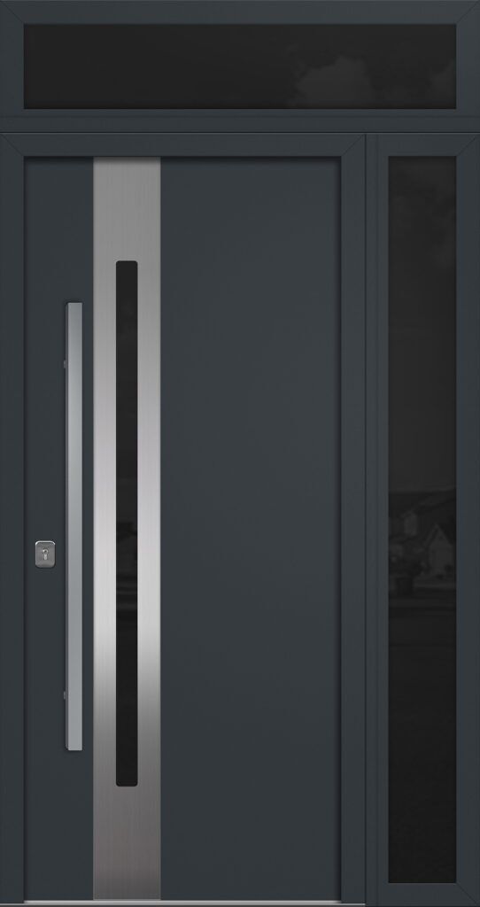 Nova Inox S2 Gray Exterior Door