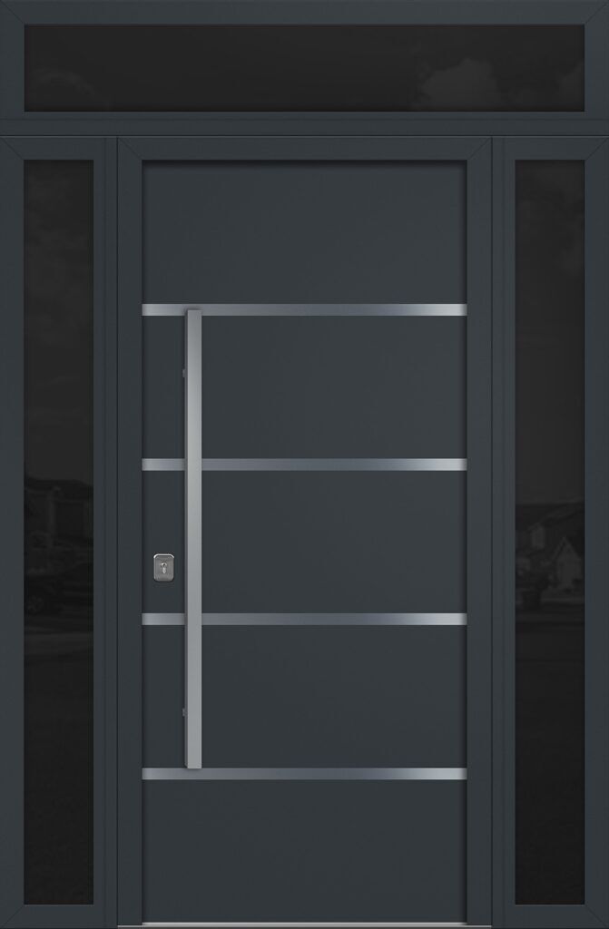 Nova Inox S3 Gray Exterior Door