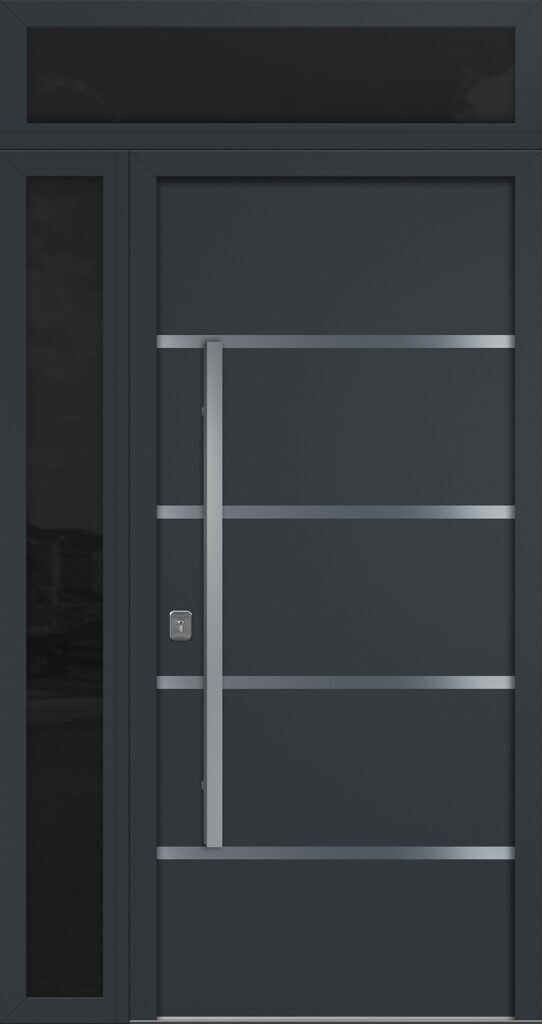Nova Inox S3 Gray Exterior Door