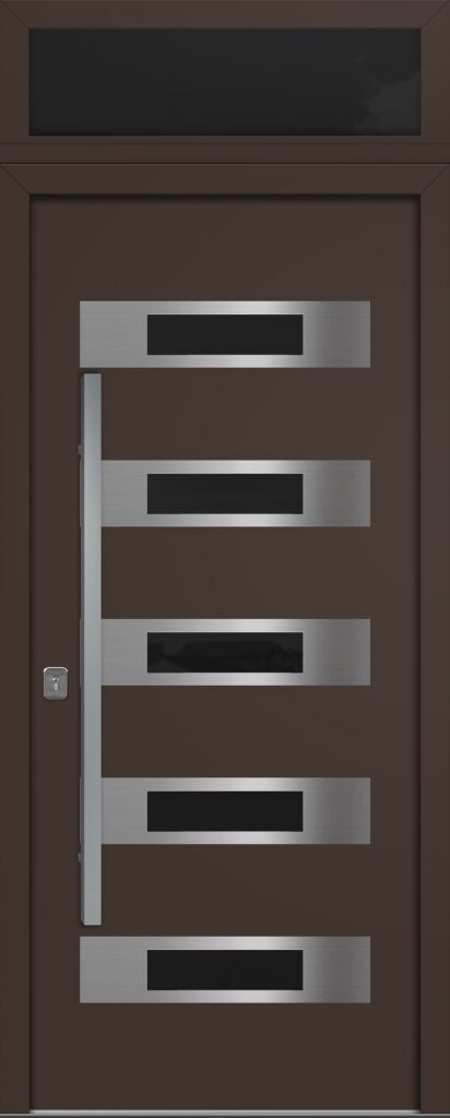 Nova Inox S5 Brown Exterior Door