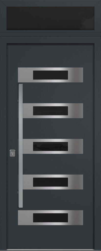 Nova Inox S5 Gray Exterior Door