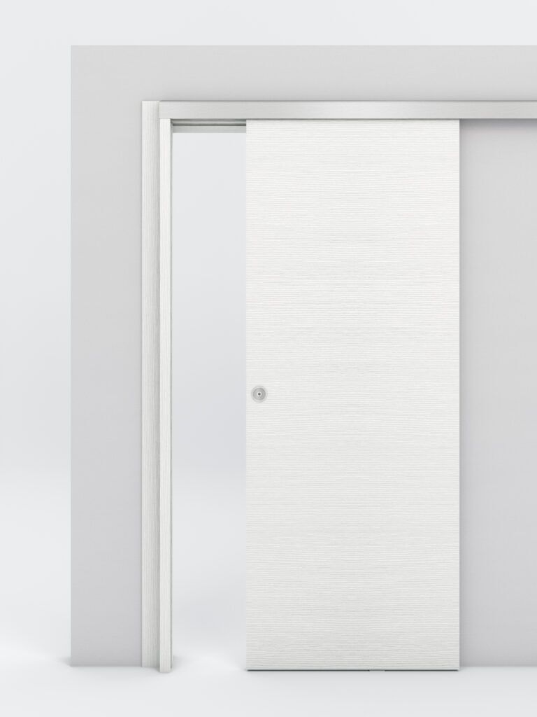 Nova Braga Bianco Matrix Laminated Modern Interior Door - Bypass Door