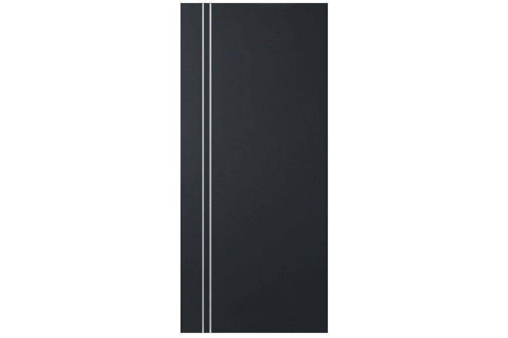 Nova Glam G Pro 002 Soft Black Laminated Modern Interior Door - Slab