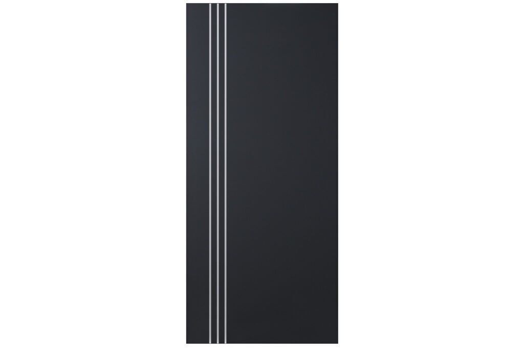 Nova Glam G Pro 004 Soft Black Laminated Modern Interior Door - Slab