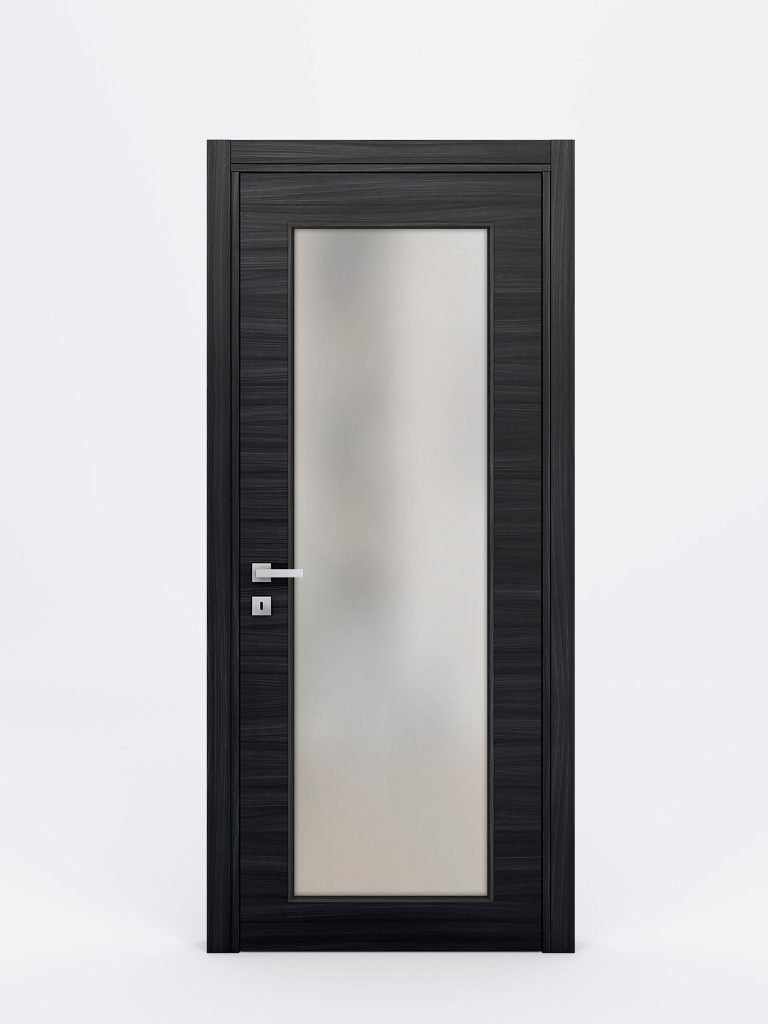 Nova Braga 1 Lite Blu Matrix Laminated Modern Interior Door - Single Door