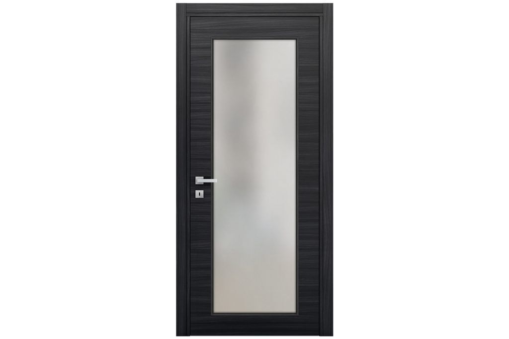 Nova Braga 1 Lite Blu Matrix Laminated Modern Interior Door - Single Door