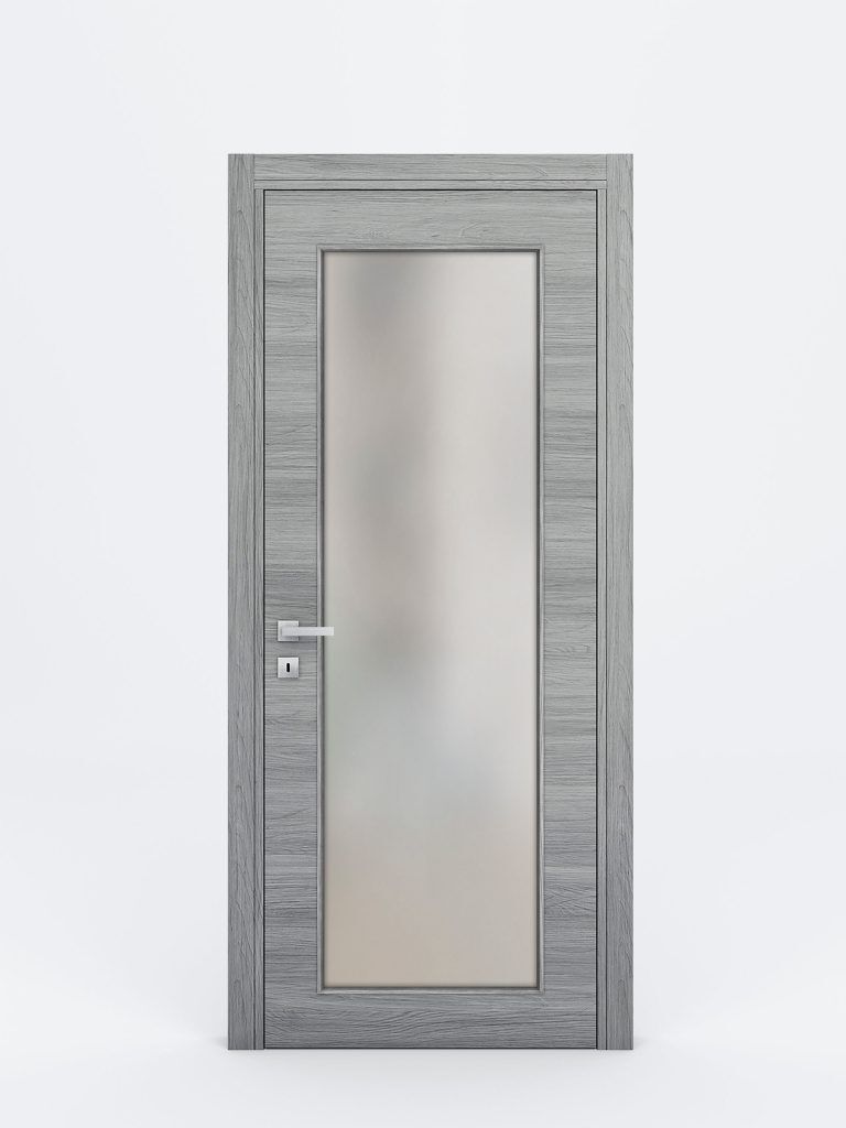 Nova Braga 1 Lite Olmo Matrix Laminated Modern Interior Door - Single Door