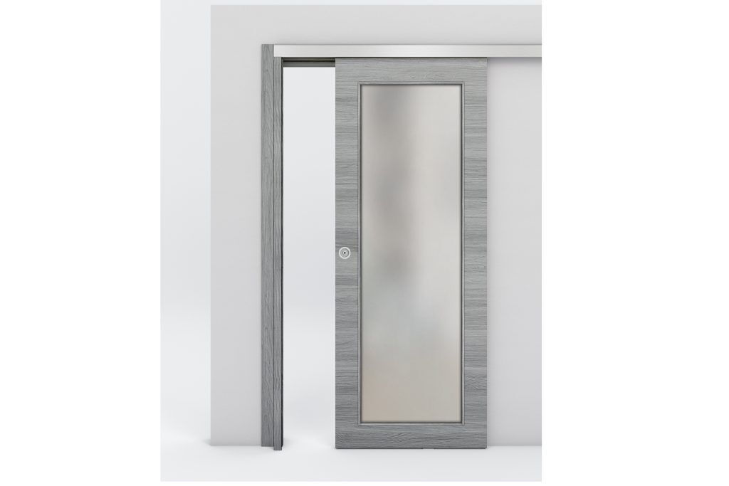 Nova Braga 1 Lite Olmo Matrix Laminated Modern Interior Door - Bypass Door