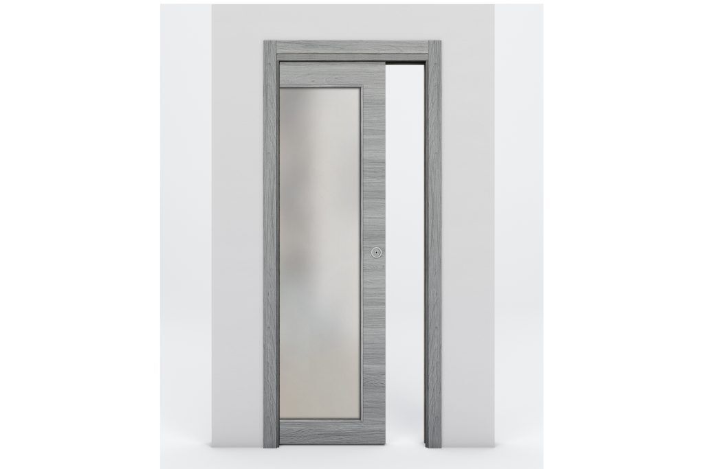 Nova Braga 1 Lite Olmo Matrix Laminated Modern Interior Door - Single Pocket