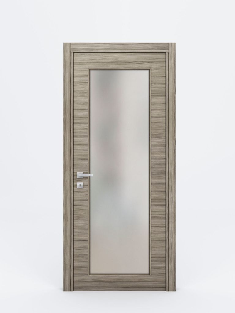Nova Braga 1 Lite Palissandro Matrix Laminated Modern Interior Door - Single Door