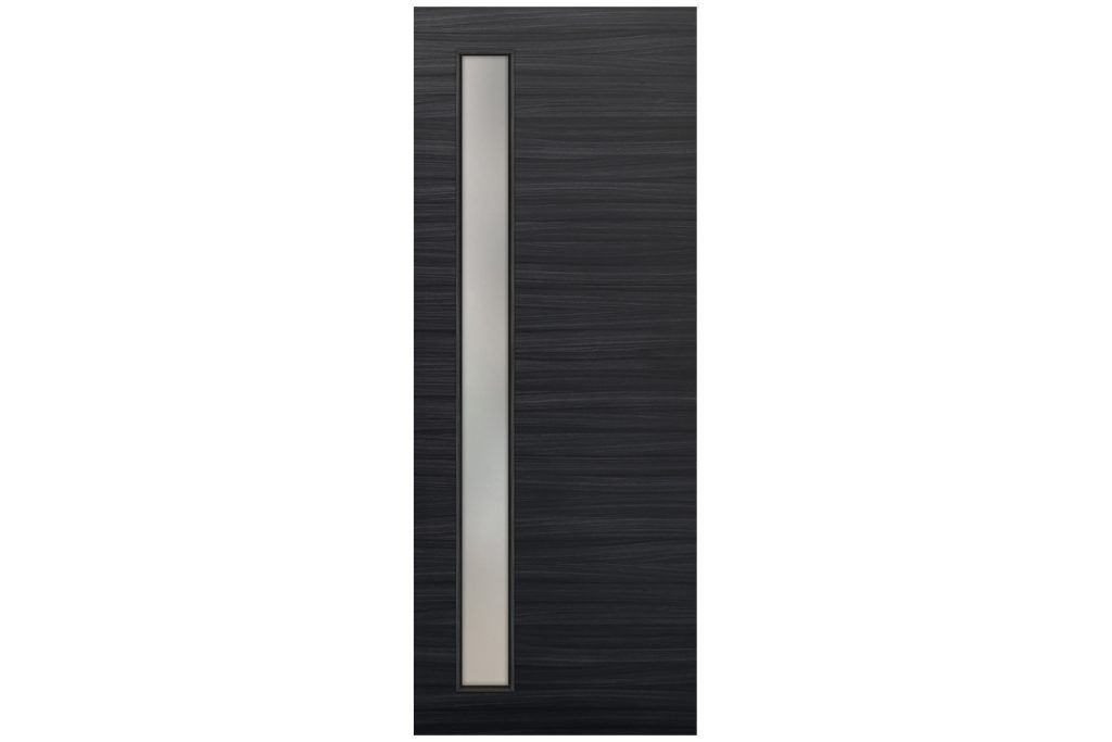 Nova Braga 1 Lite V Blu Matrix Laminated Modern Interior Door - Slab