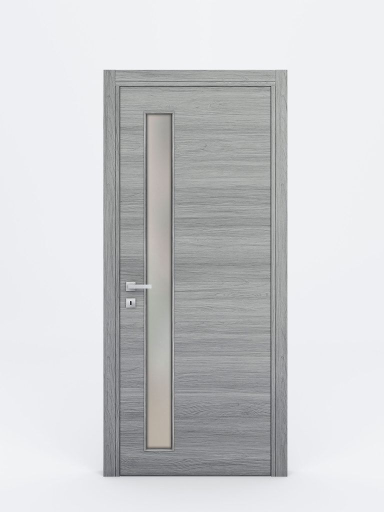 Nova Braga 1 Lite V Olmo Matrix Laminated Modern Interior Door - Single Door