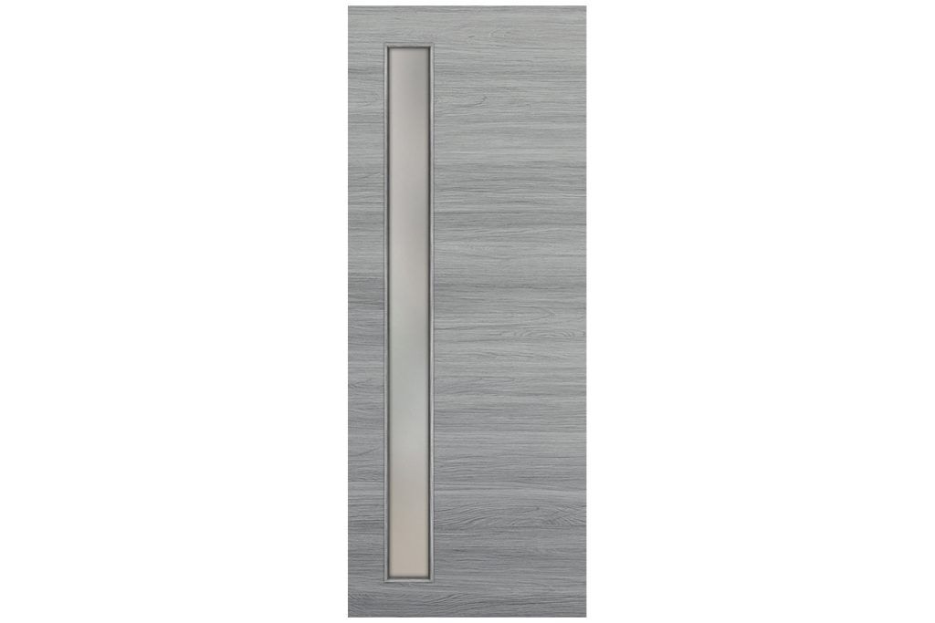 Nova Braga 1 Lite V Olmo Matrix Laminated Modern Interior Door - Slab