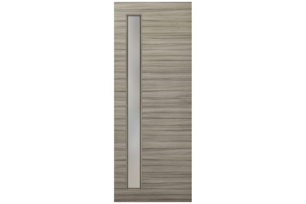 Nova Braga 1 Lite V Palissandro Matrix Laminated Modern Interior Door - Slab