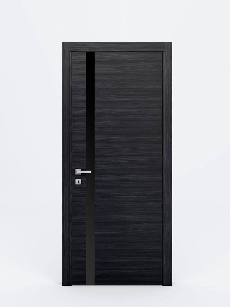 Nova Braga 1G Blu Matrix Laminated Modern Interior Door - Single Door
