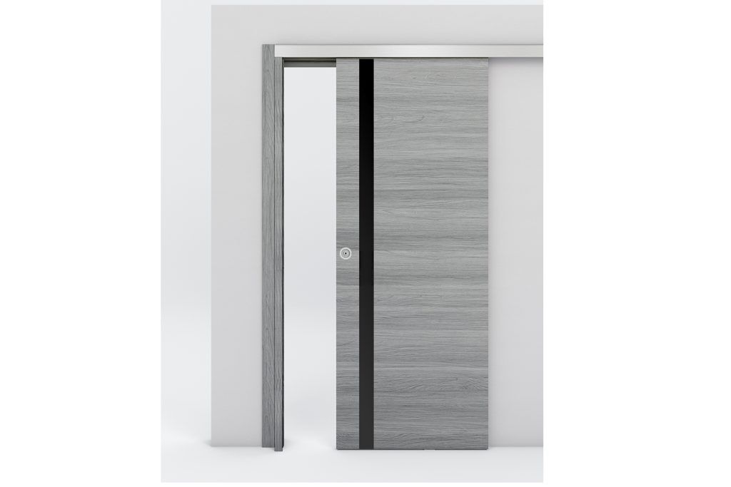 Nova Braga 1G Olmo Matrix Laminated Modern Interior Door - Bypass Door