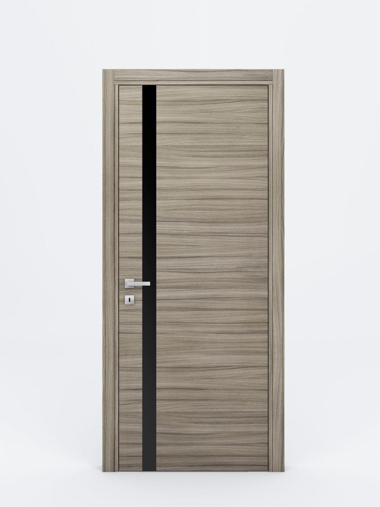 Nova Braga 1G Palissandro Matrix Laminated Modern Interior Door - Single Door