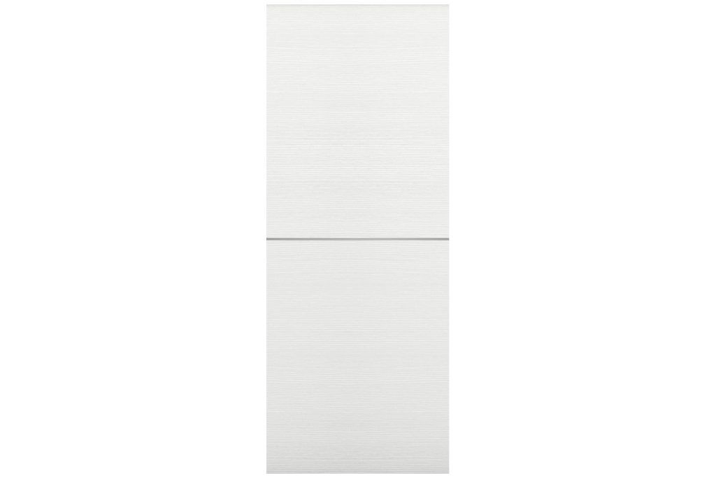 Nova Braga 1H Bianco Matrix Laminated Modern Interior Door - Slab