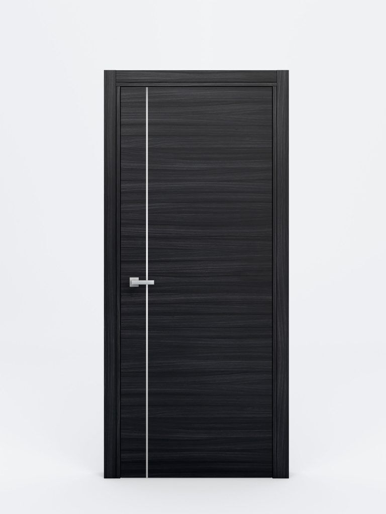 Nova Braga 1V Blu Matrix Laminated Modern Interior Door - Single Door