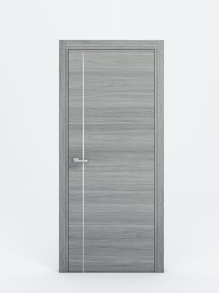 Nova Braga 1V Olmo Matrix Laminated Modern Interior Door - Single Door