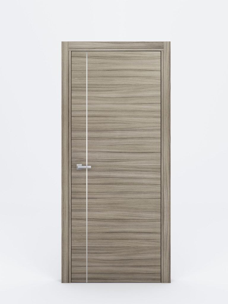 Nova Braga 1V Palissandro Matrix Laminated Modern Interior Door - Single Door