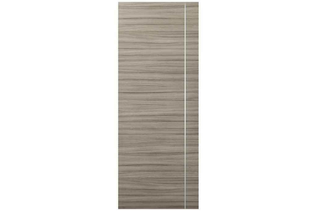 Nova Braga 1VR Palissandro Matrix Laminated Modern Interior Door - Slab