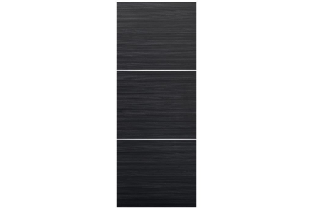 Nova Braga 2H Blu Matrix Laminated Modern Interior Door - Slab