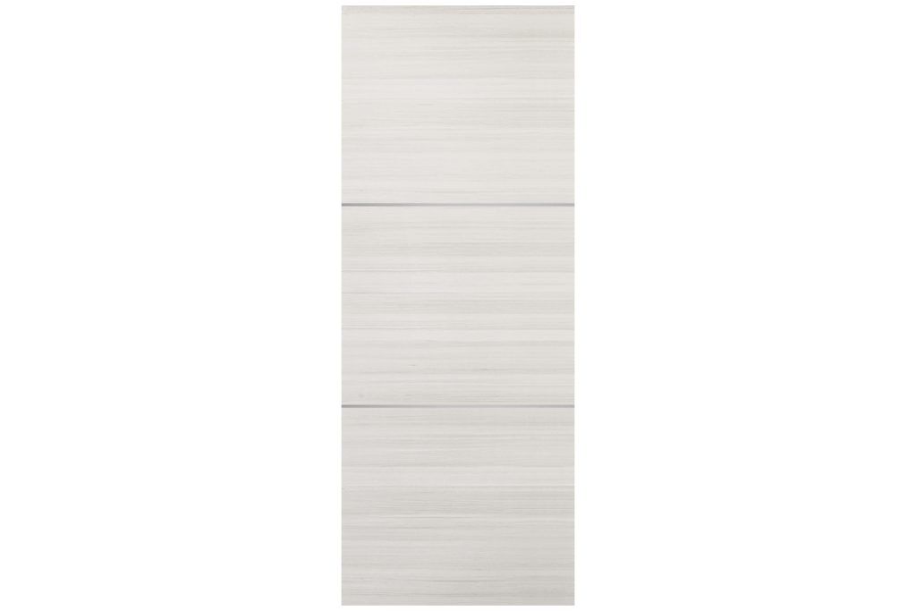 Nova Braga 2H Crema Matrix Laminated Modern Interior Door - Slab
