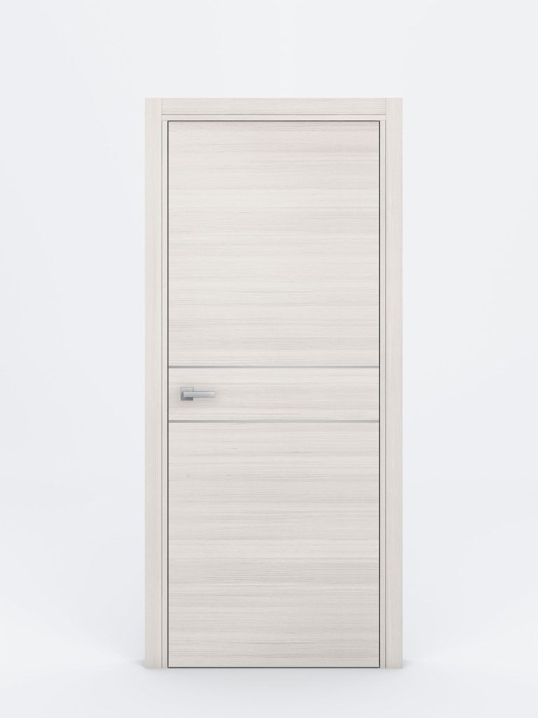 Nova Braga 2HC Crema Matrix Laminated Modern Interior Door - Single Door