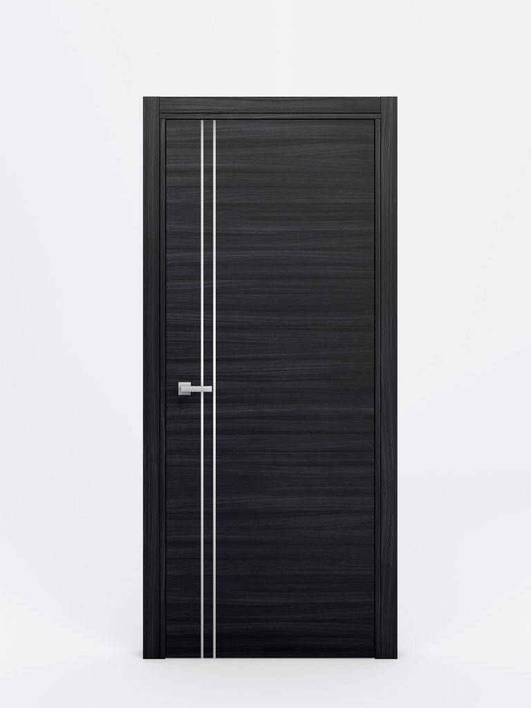 Nova Braga 2V Blu Matrix Laminated Modern Interior Door - Single Door