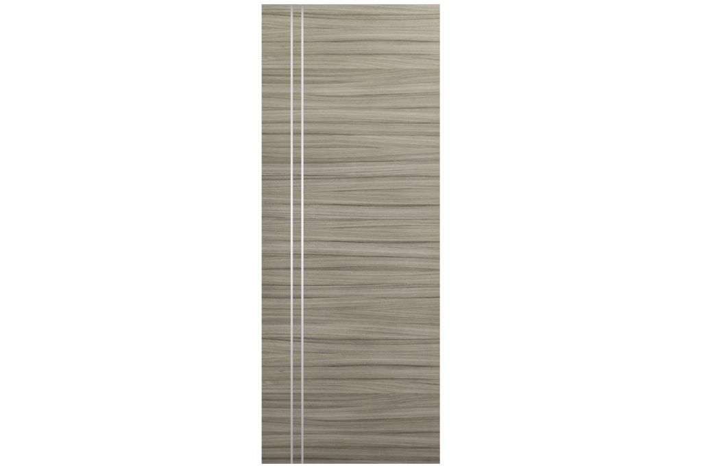 Nova Braga 2V Palissandro Matrix Laminated Modern Interior Door - Slab