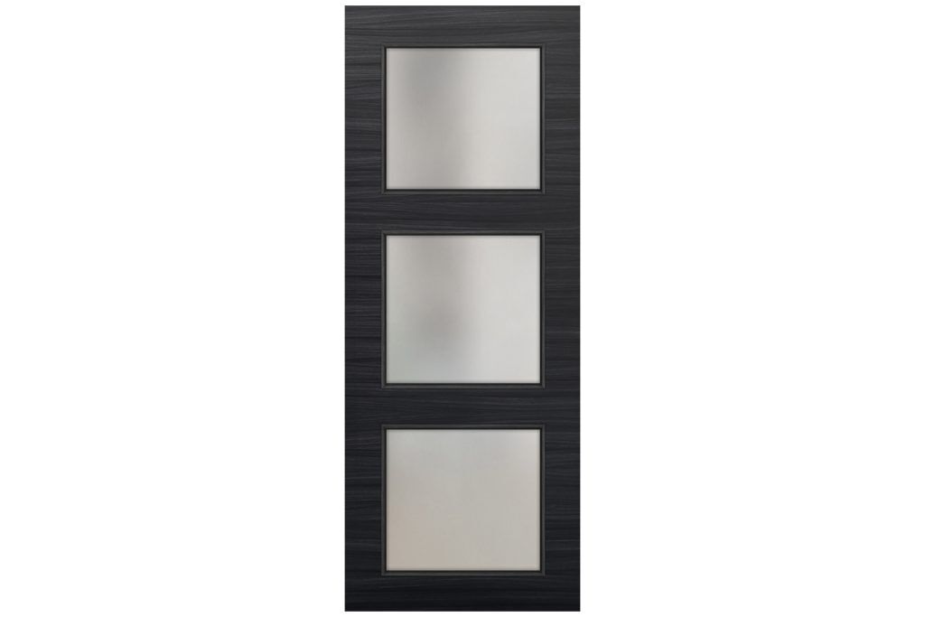 Nova Braga 3 Lite Blu Matrix Laminated Modern Interior Door - Slab