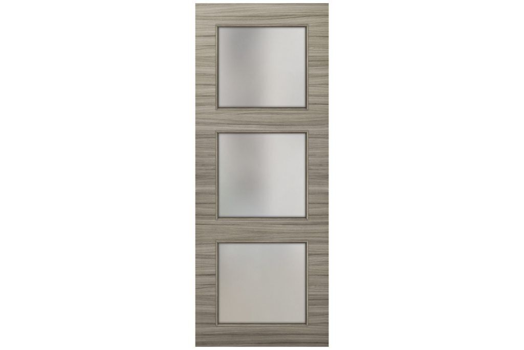 Nova Braga 3 Lite Palissandro Matrix Laminated Modern Interior Door - Slab