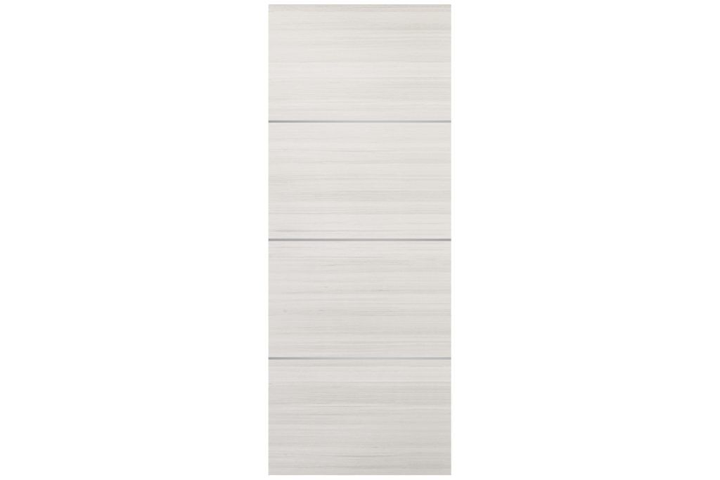 Nova Braga 3H Crema Matrix Laminated Modern Interior Door - Slab
