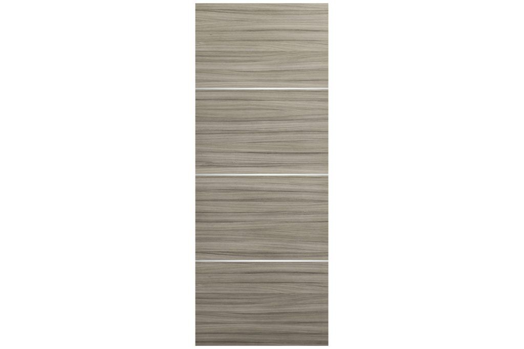 Nova Braga 3H Palissandro Matrix Laminated Modern Interior Door - Slab