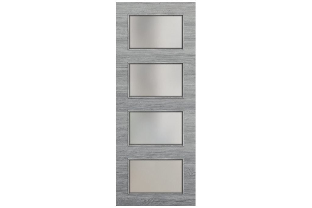 Nova Braga 4 Lite Olmo Matrix Laminated Modern Interior Door - Slab