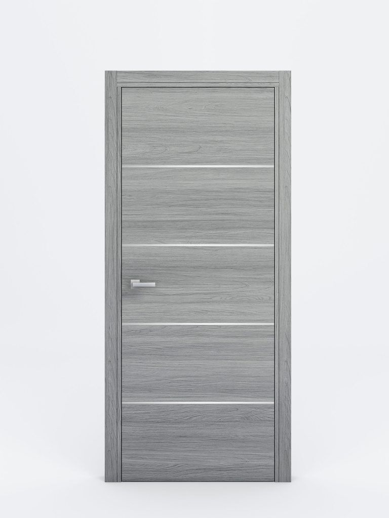 Nova Braga 4H Olmo Matrix Laminated Modern Interior Door - Single Door