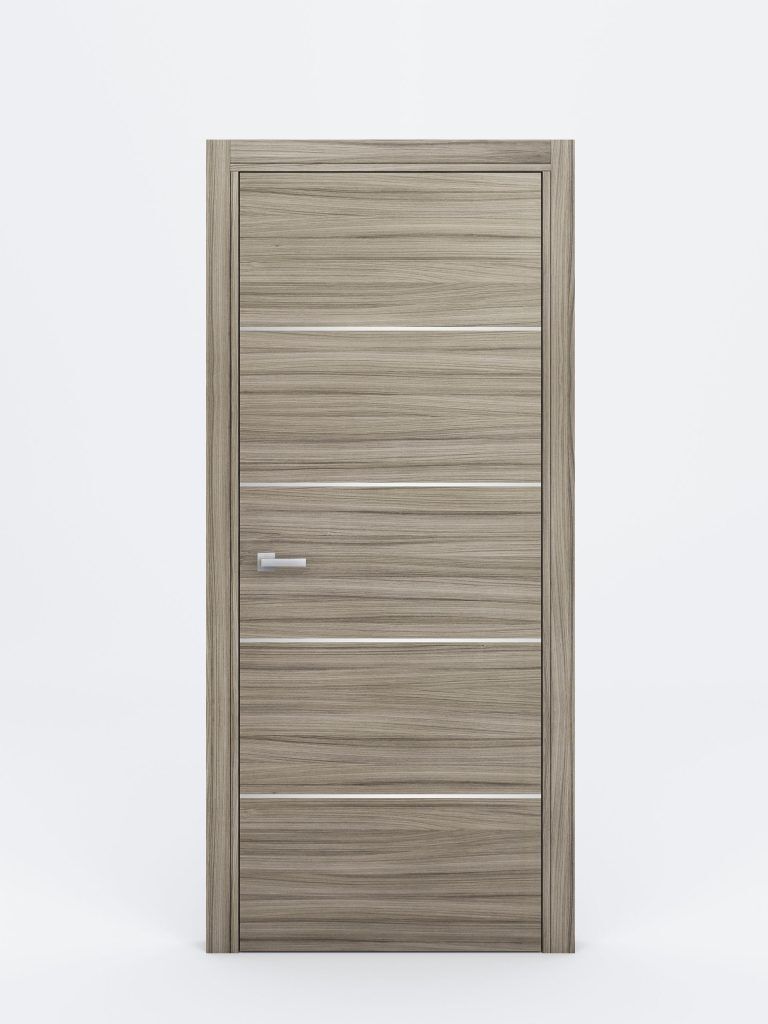 Nova Braga 4H Palissandro Matrix Laminated Modern Interior Door - Single Door