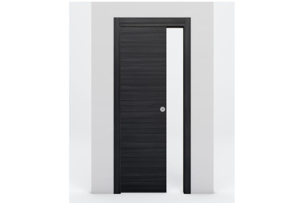 Nova Braga Blu Matrix Laminated Modern Interior Door - Single Pocket