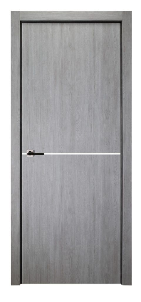 Nova Italia Flush 07 Light Gray Laminate Interior Door