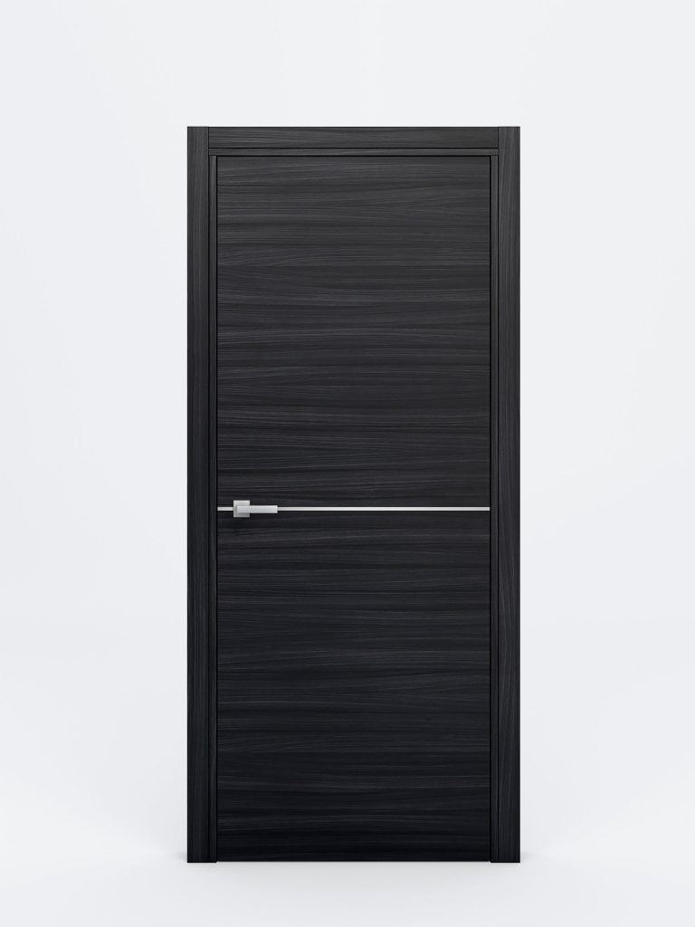 Braga 1H Blu Matrix Laminated Modern Interior Door - Single Door