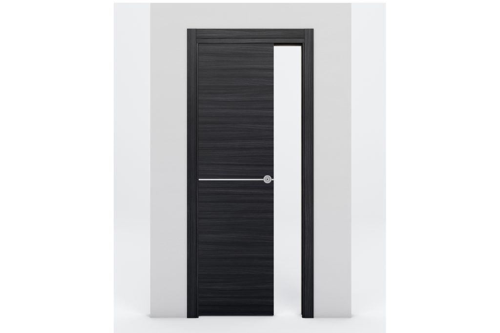 Nova Braga 1H Blu Matrix Laminated Modern Interior Door - Single Pocket