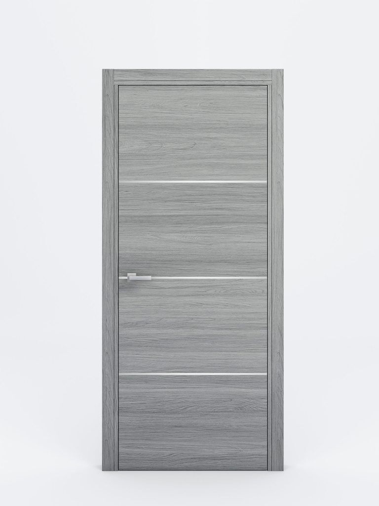 Braga 3H Olmo Matrix Laminated Modern Interior Door - Single Door