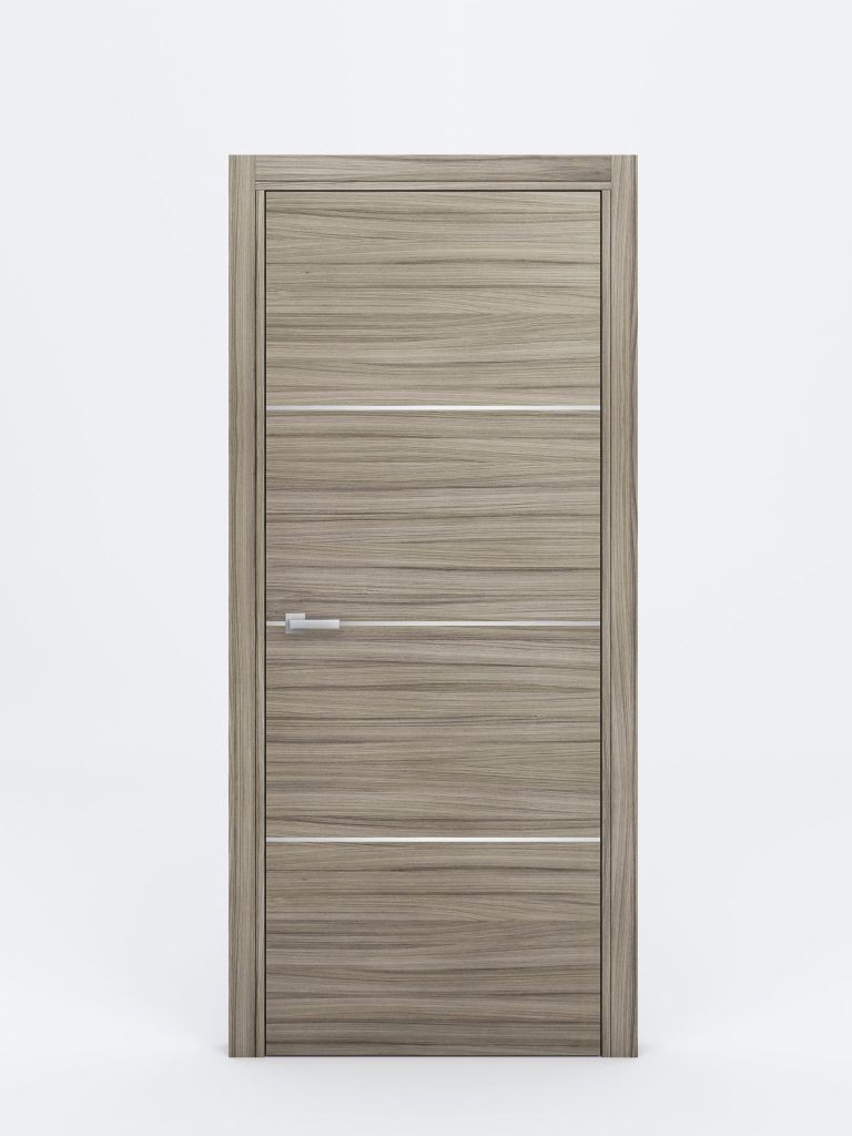 Braga 3H Palissandro Matrix Laminated Modern Interior Door - Single Door