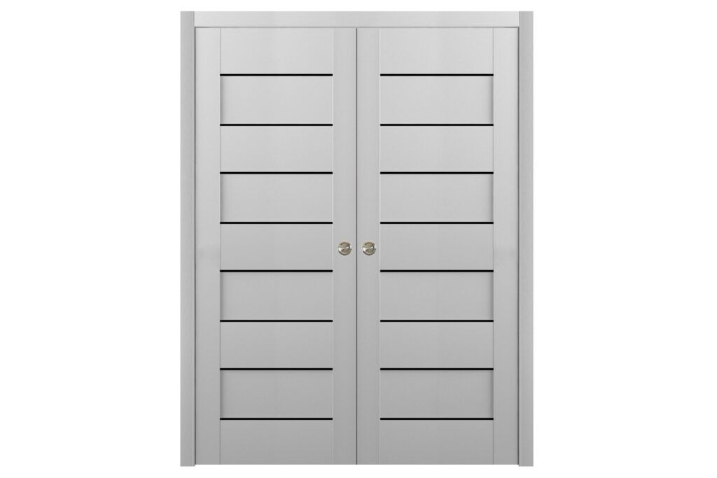 Nova Ibiza High Gloss Interior Door - Double Pocket