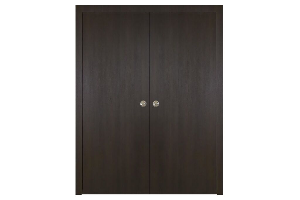 Nova Italia Flush 01 Premium Wenge Laminate Interior Door - Double Pocket