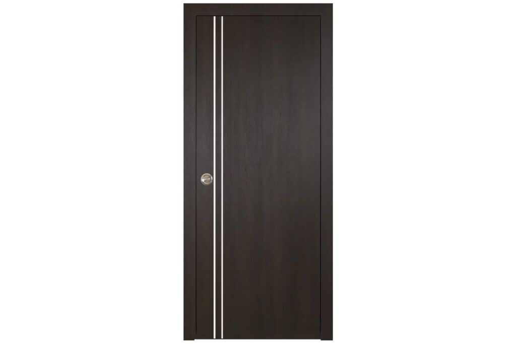 Nova Italia Flush 02 Premium Wenge Laminate Interior Door - Single Pocket