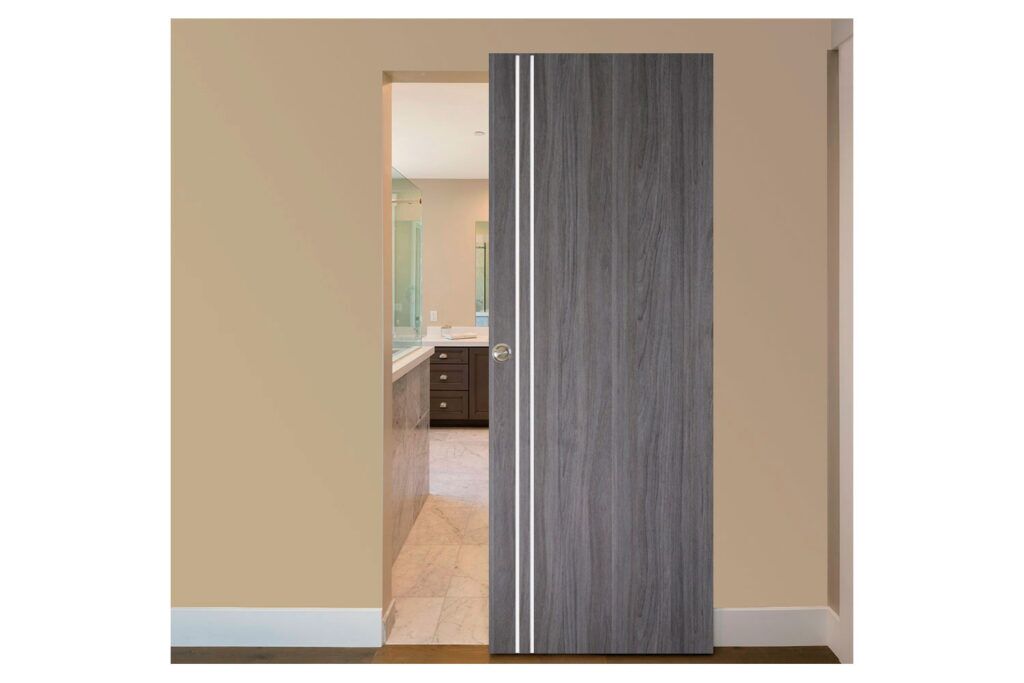 Nova Italia Flush 02 Swiss Elm Laminate Interior Door - Magic Door