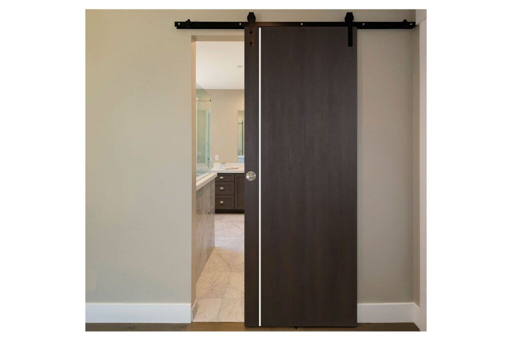 Nova Italia Flush 03 Premium Wenge Laminate Interior Door - Barn Door