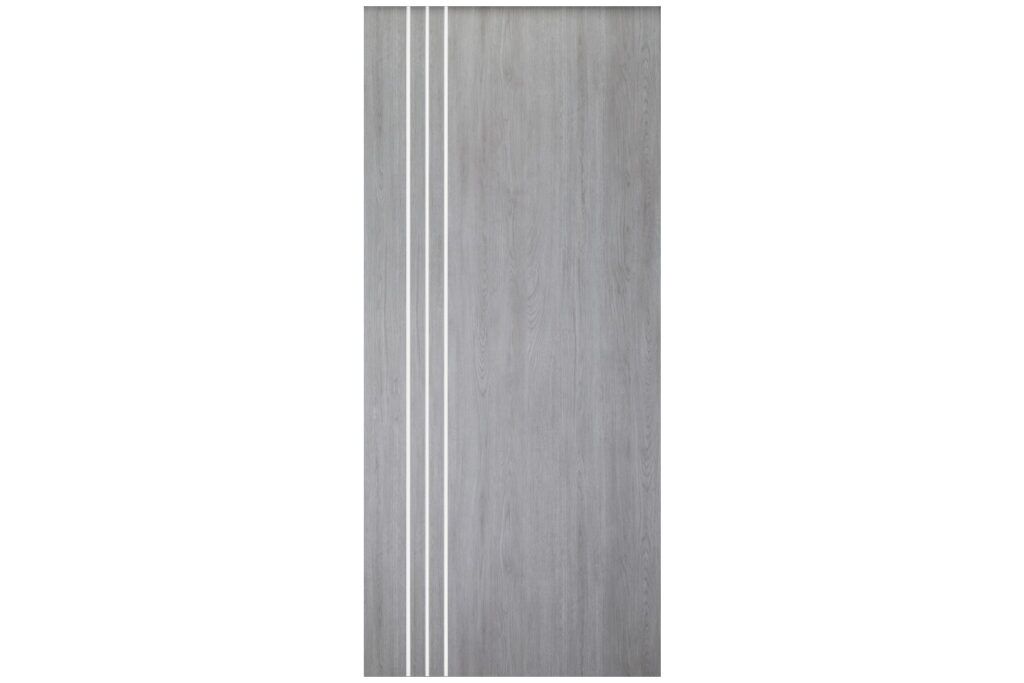 Nova Italia Flush 04 Light Grey Laminate Interior Door - Slab